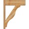 Ekena Millwork Funston Block Rough Sawn Outlooker, Western Red Cedar, 8"W x 26"D x 34"H OUT08X26X34FST05RWR - alternate 4